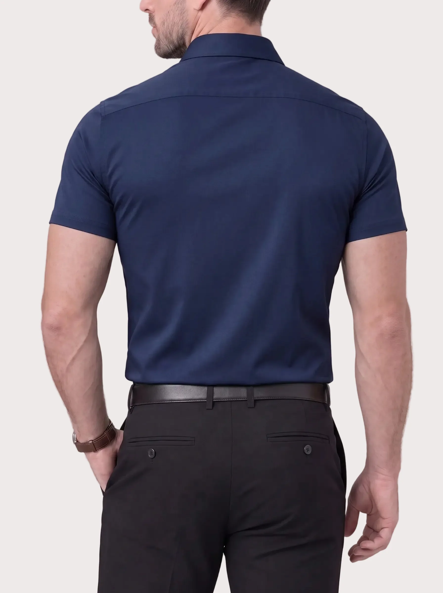 Camicia Elasticizzata Azzurro - Image 10