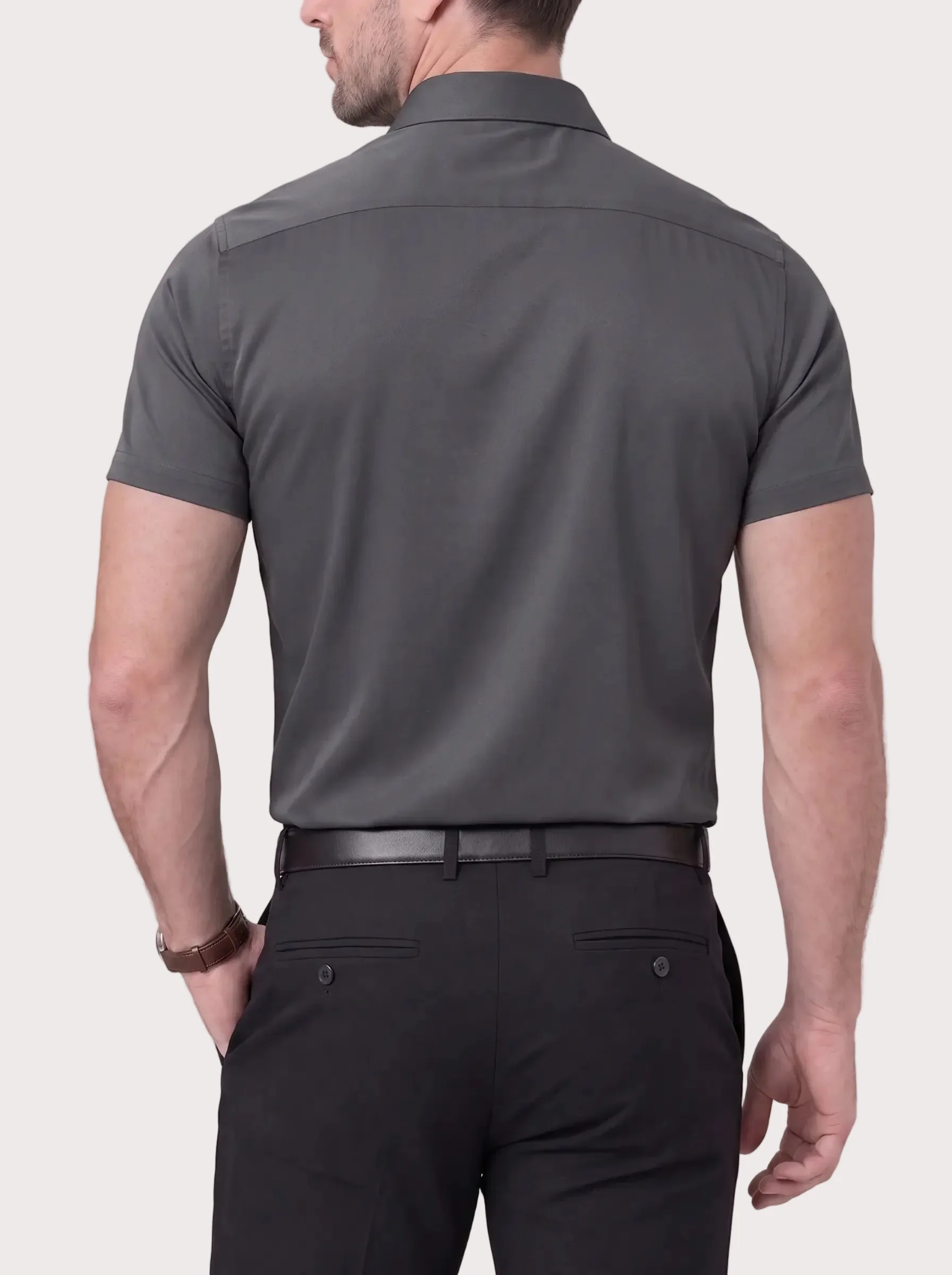 Camicia Elasticizzata Azzurro - Image 17