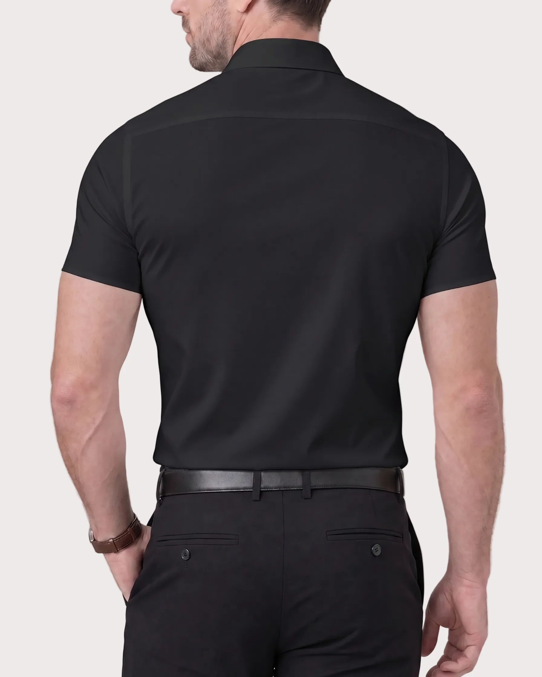 Camicia Elasticizzata Azzurro - Image 6