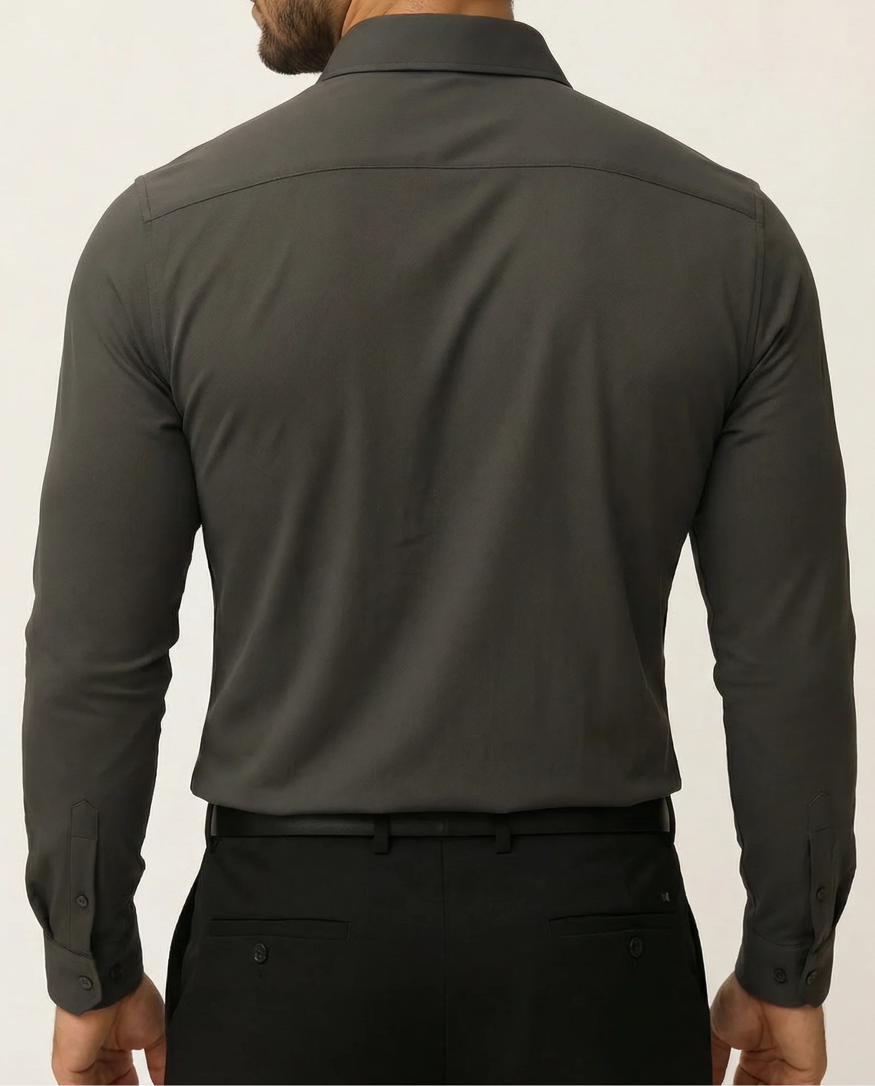 Camicia Elasticizzata Azzurro (Single) - Image 17