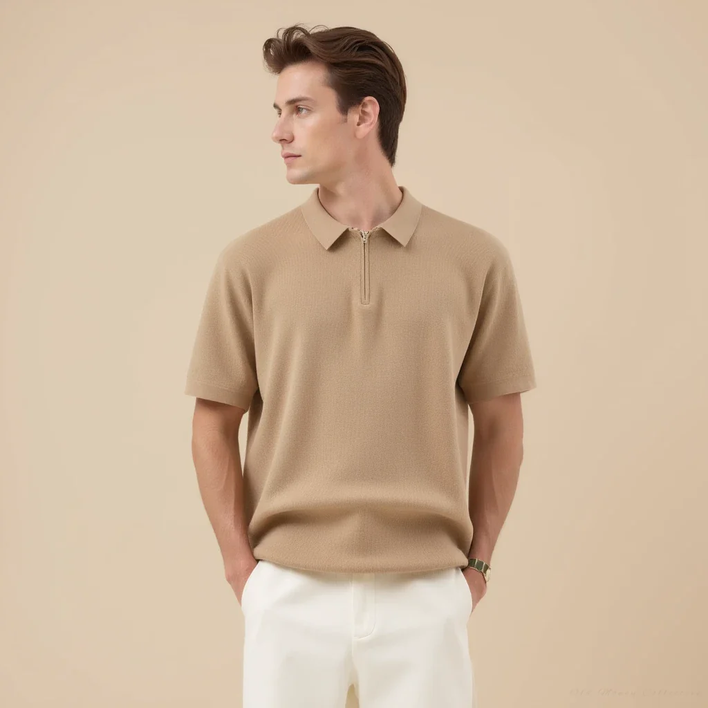 Marbella Zip-Up Polo - Image 2