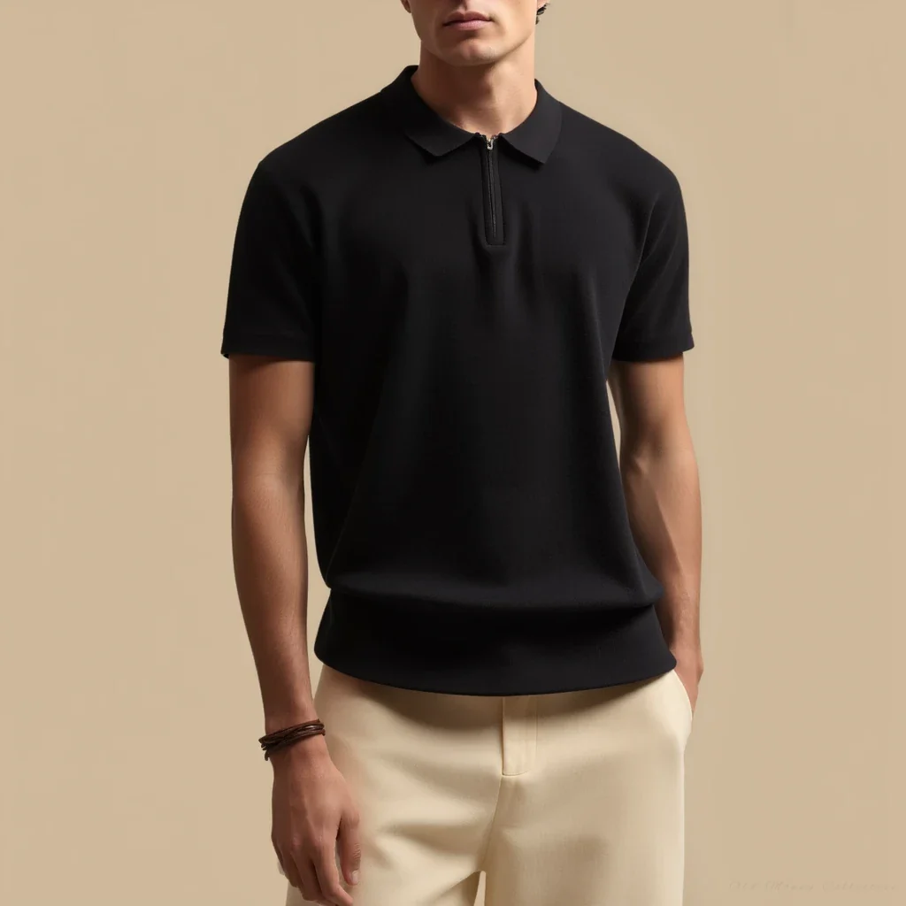 Marbella Zip-Up Polo - Image 3