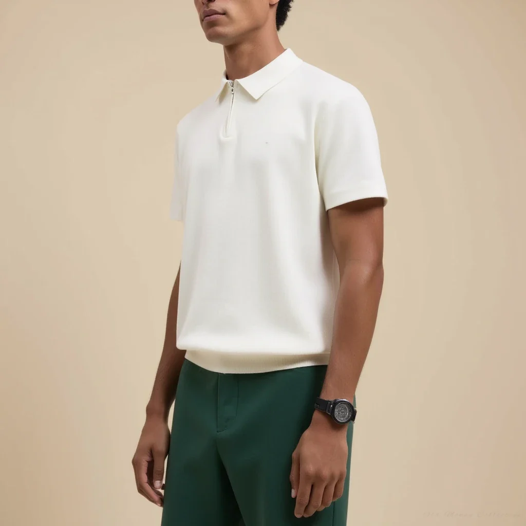 Marbella Zip-Up Polo - Image 4