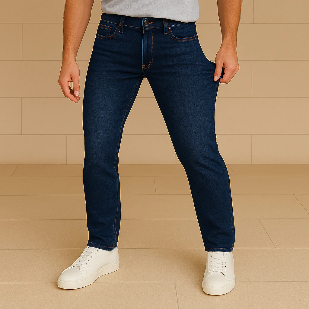 Men’s Flex Stretch Slim Straight Jeans - Image 3