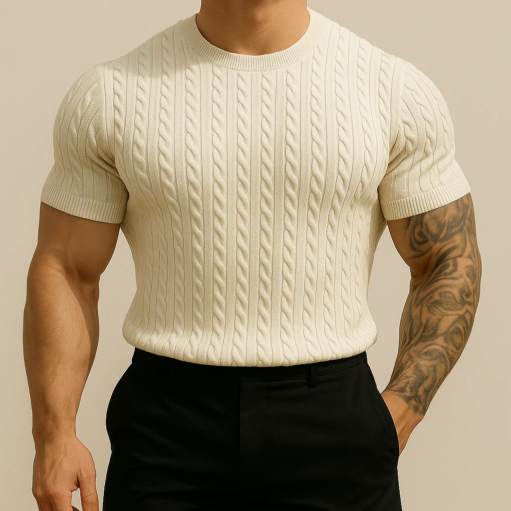 Men’s Slim Fit Summer Knitted Top