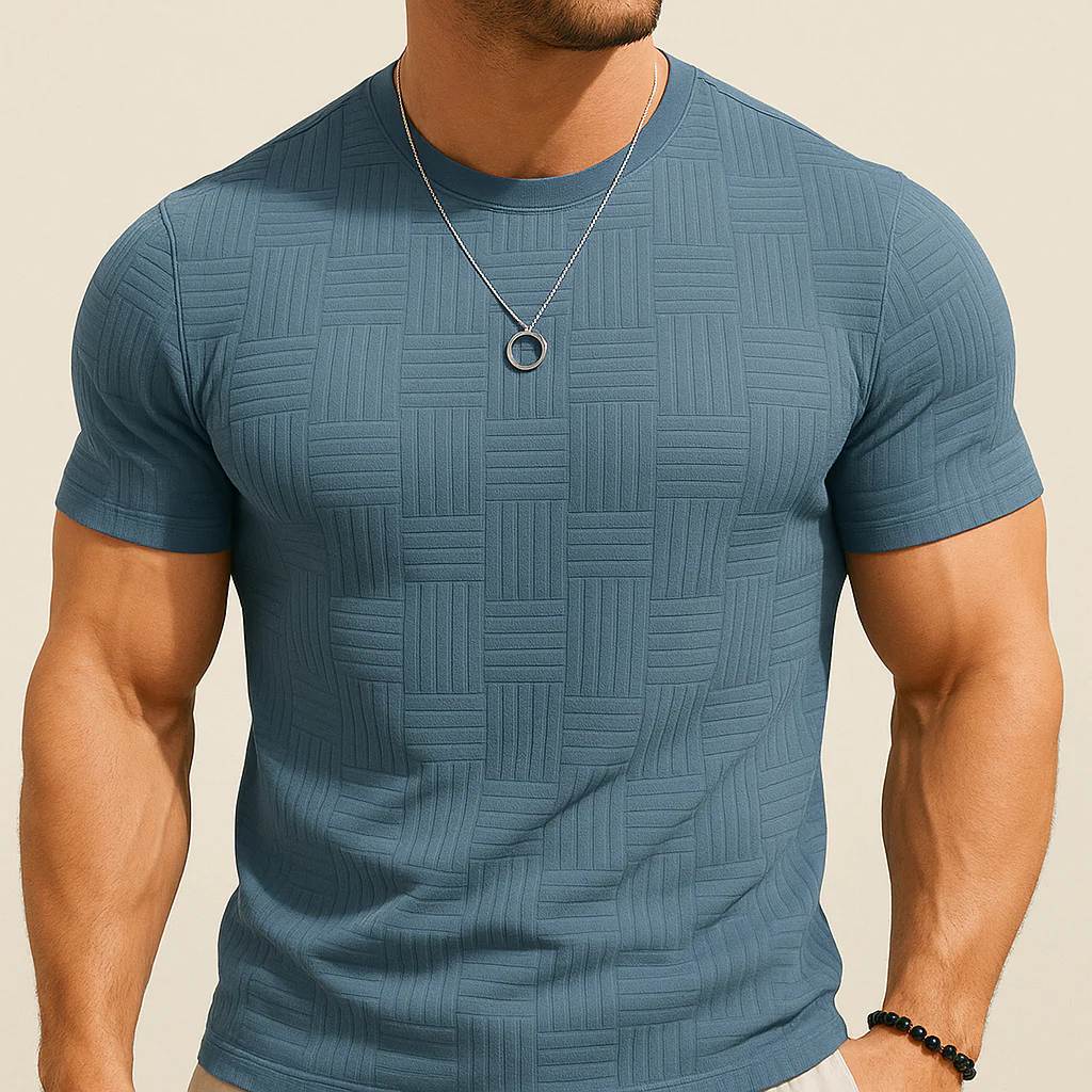 Men's Summer Terry Sports T-Shirt - Image 2