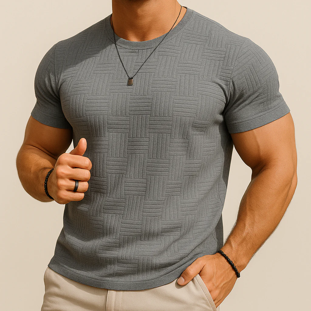 Men's Summer Terry Sports T-Shirt - Image 3