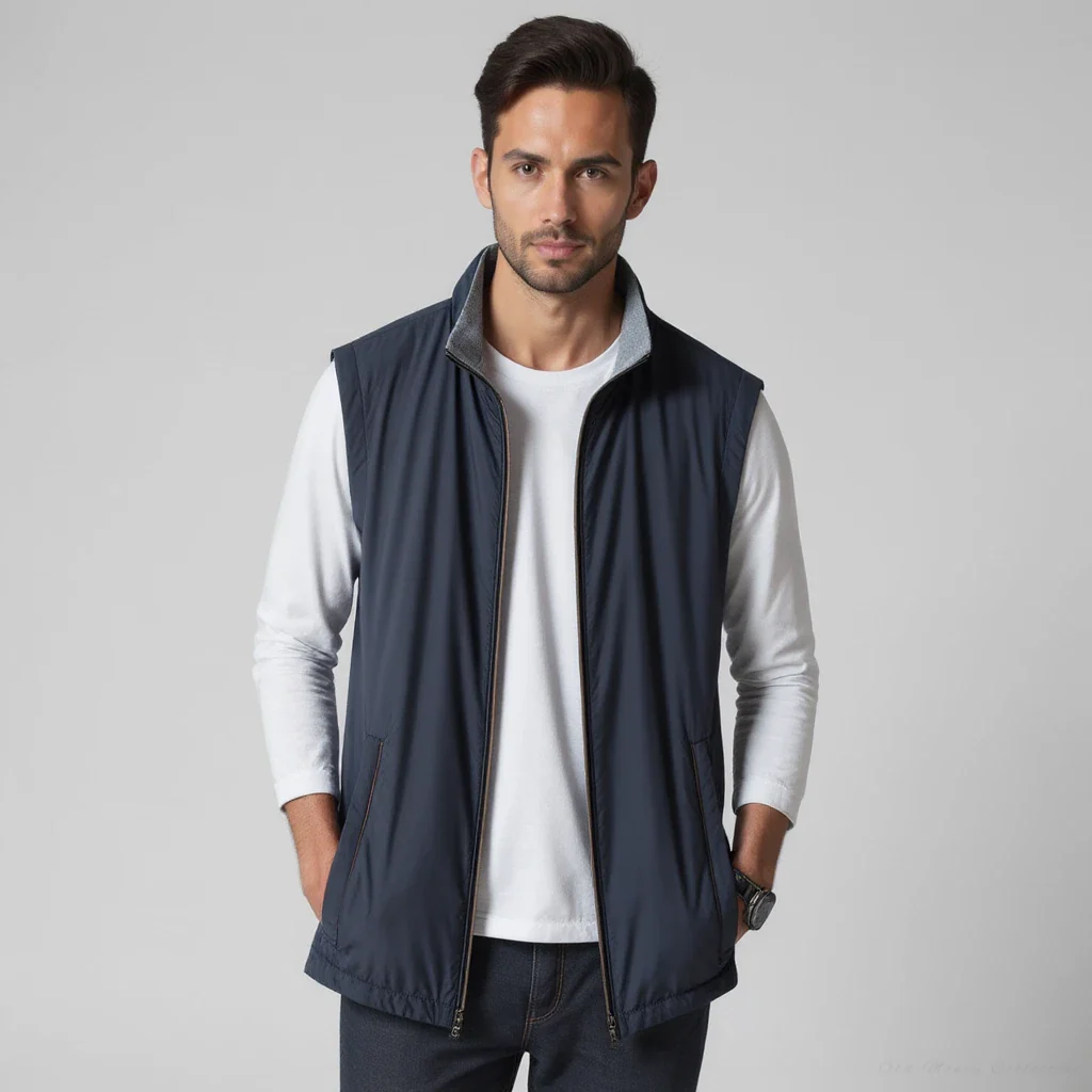 Oxford Slim Cut Bodywarmer - Image 3