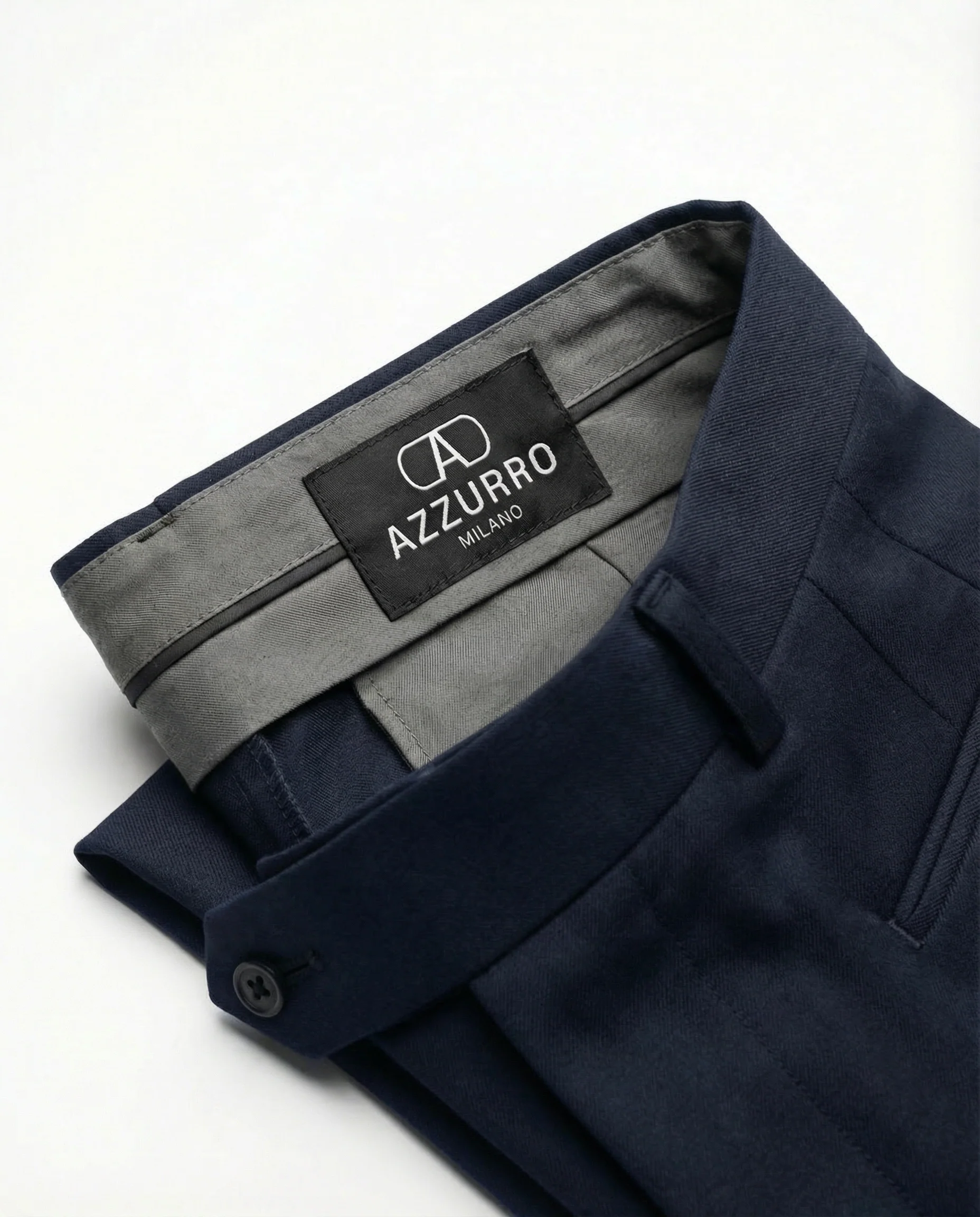 Azzurro Stretch Dress Pants - Image 10
