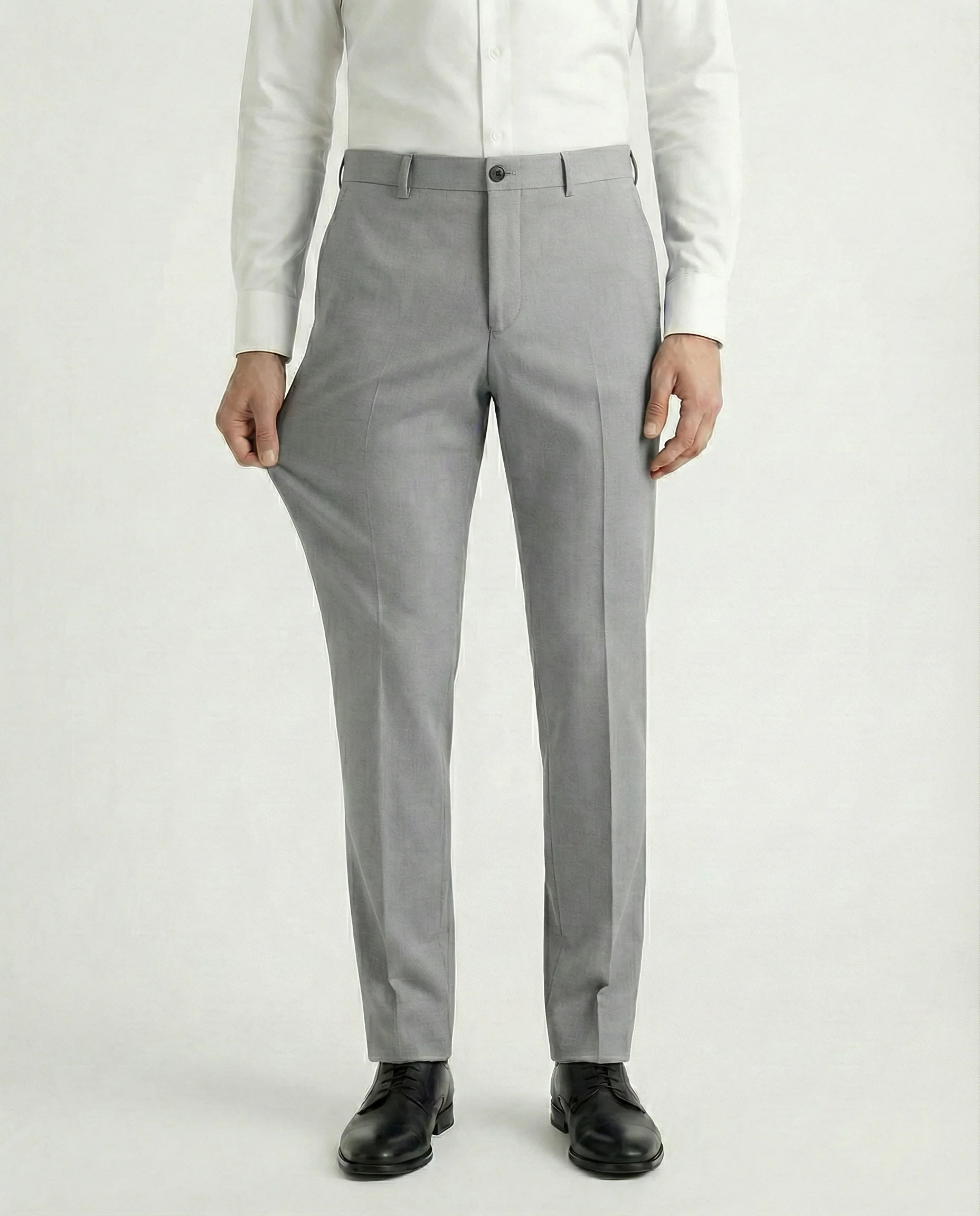 Azzurro Stretch Dress Pants - Image 11