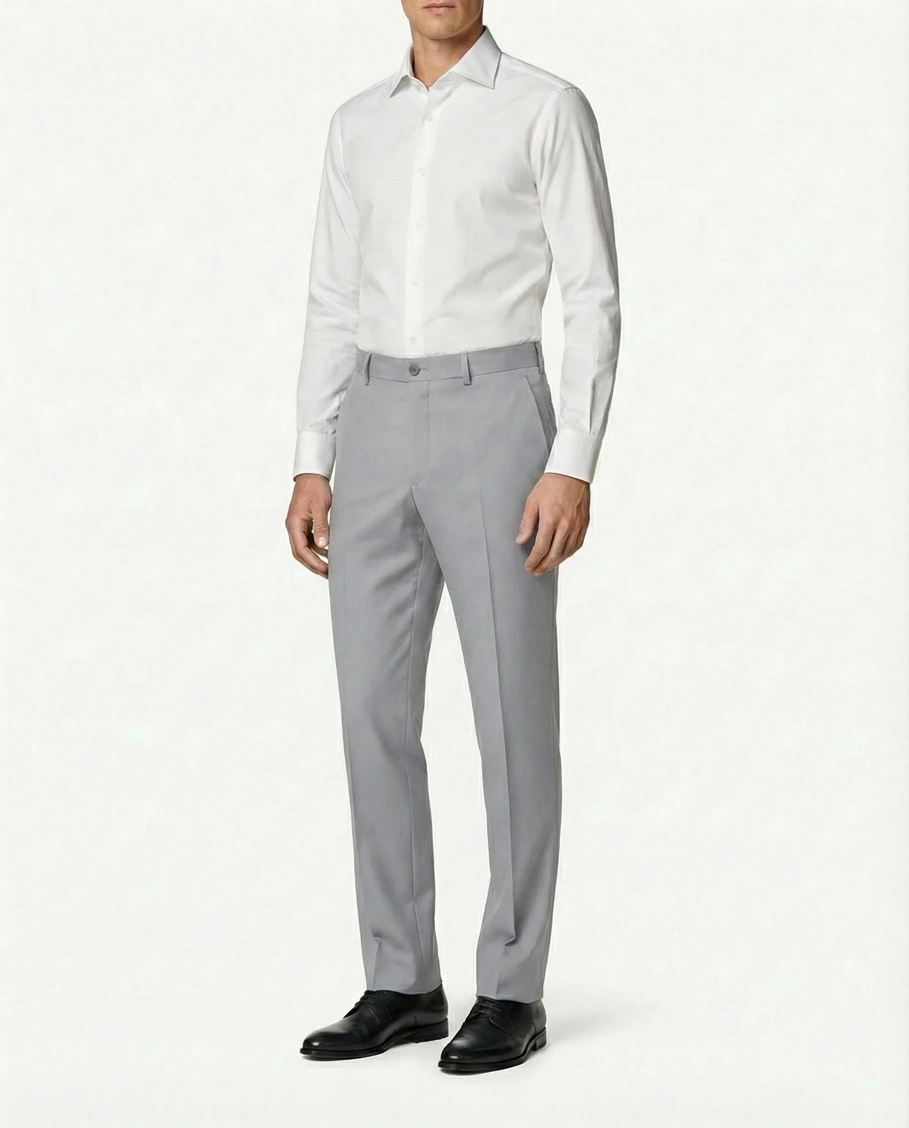 Azzurro Stretch Dress Pants - Image 12