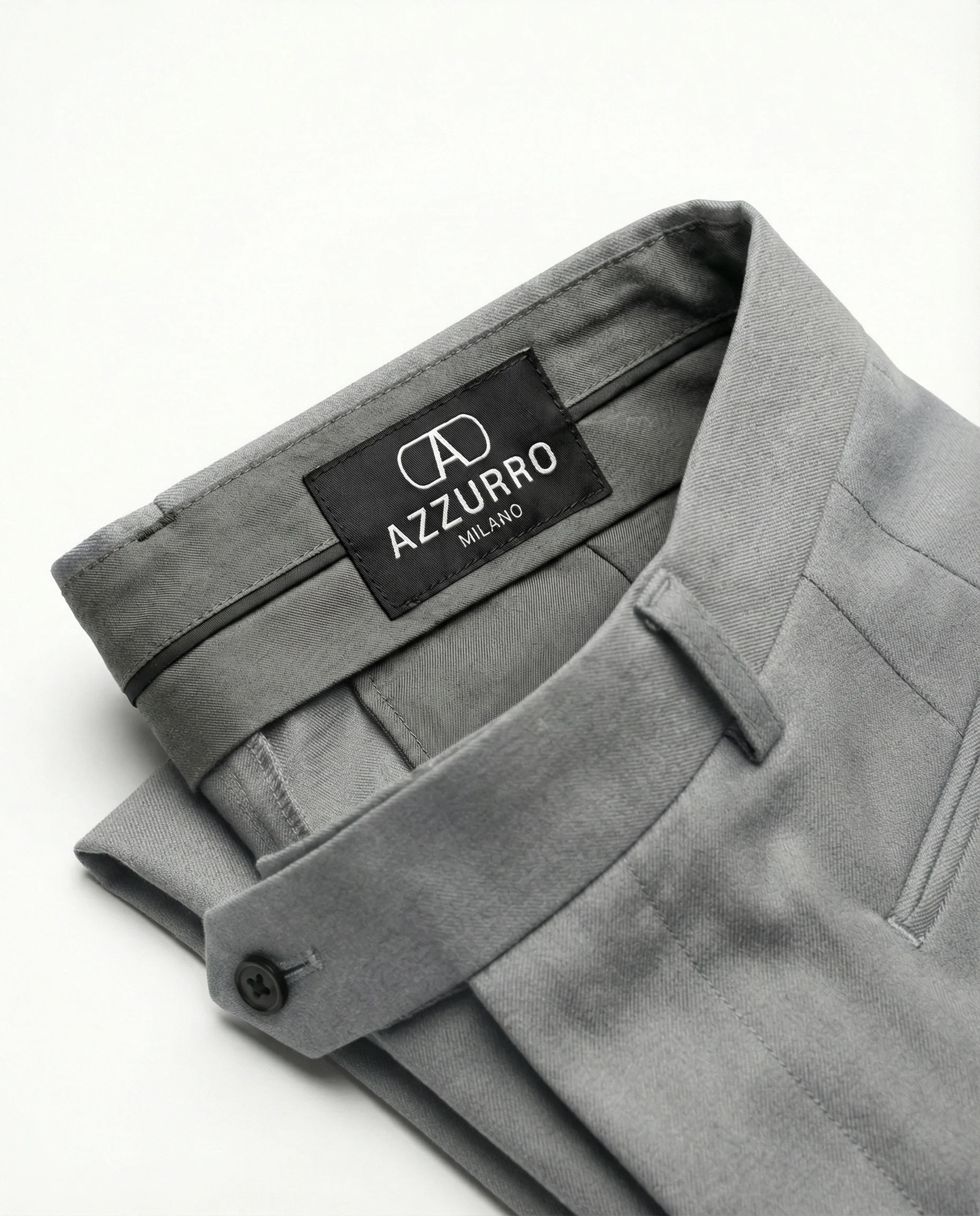 Azzurro Stretch Dress Pants - Image 15