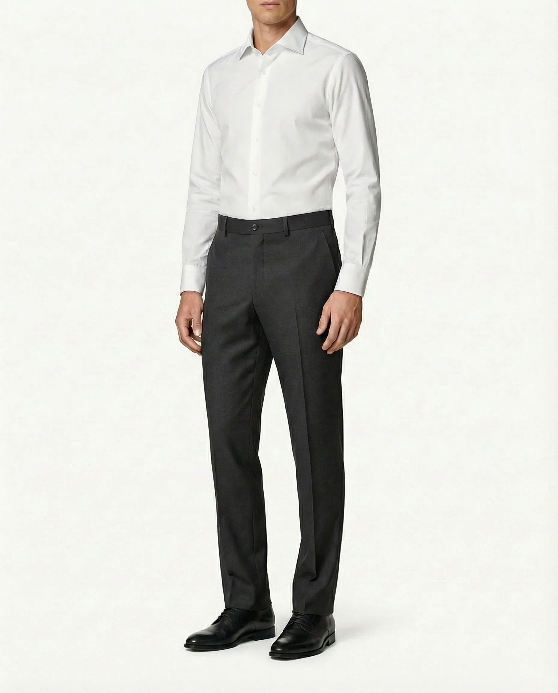 Azzurro Stretch Dress Pants - Image 17