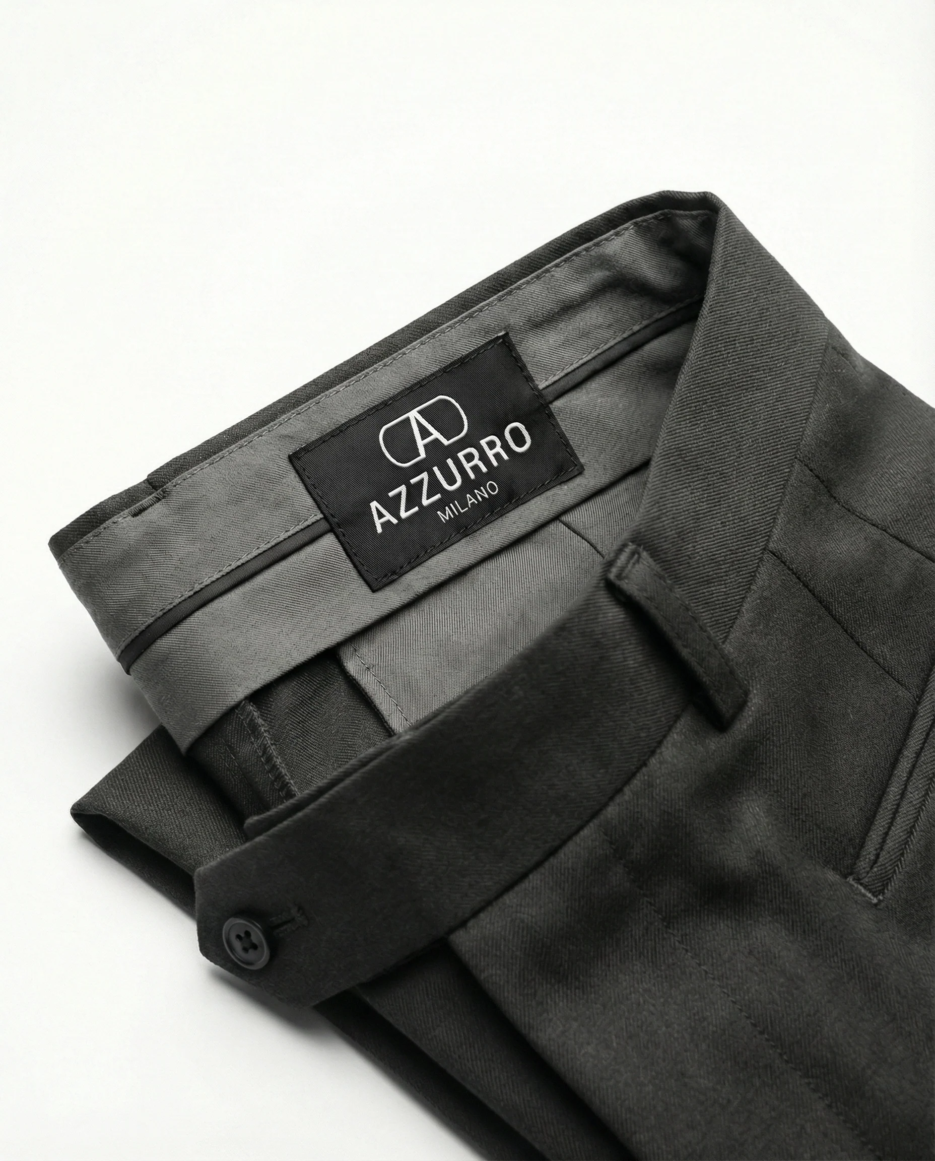 Azzurro Stretch Dress Pants - Image 20