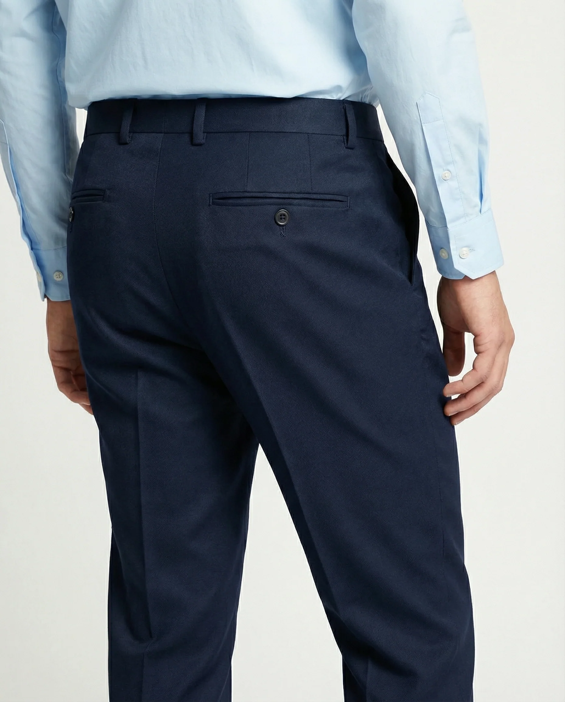 Azzurro Stretch Dress Pants - Image 8