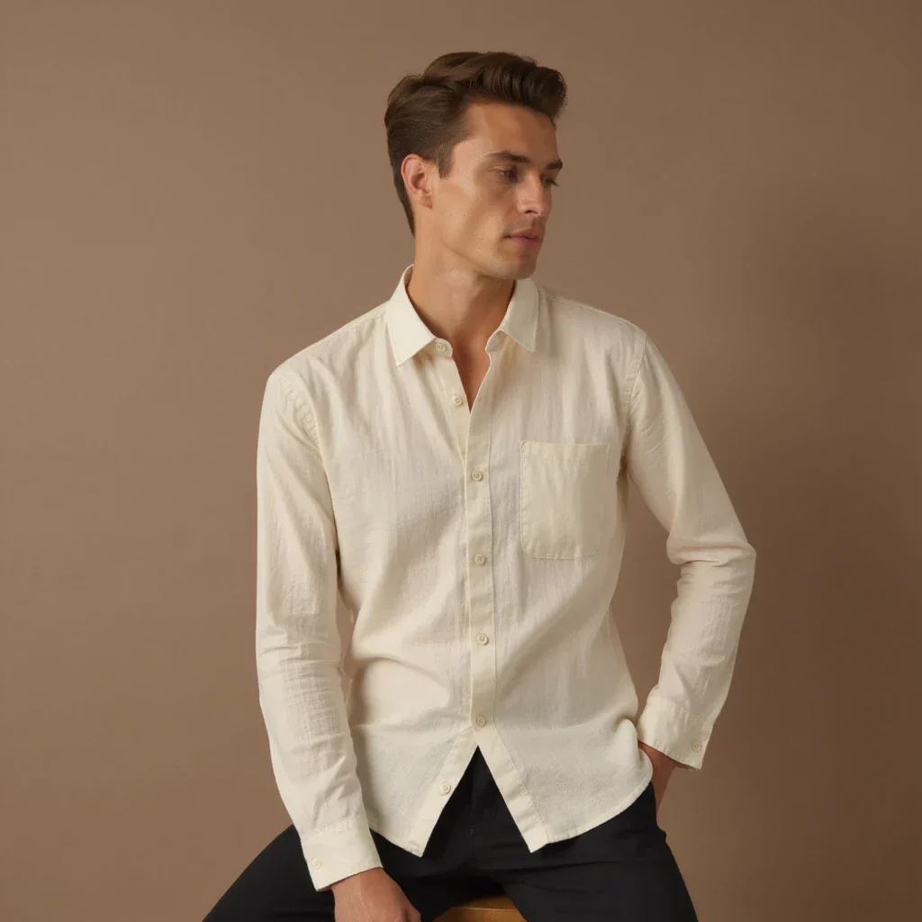 Porto Linen Shirt - Image 3