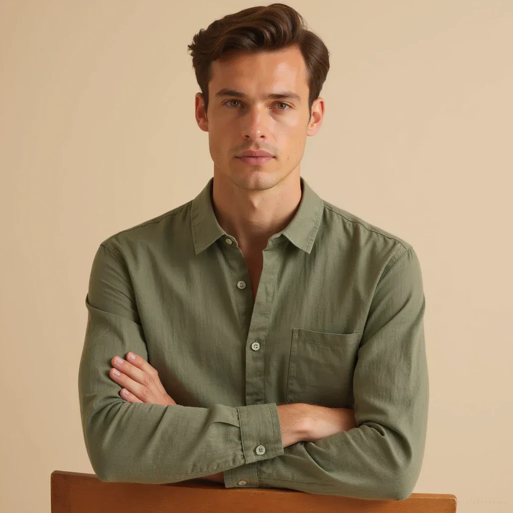Porto Linen Shirt - Image 7