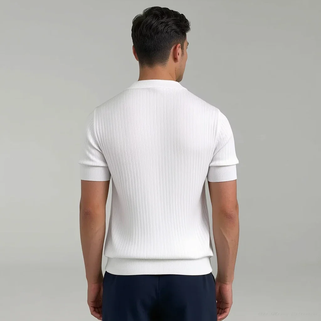 Portofino Silk Mesh T-Shirt - Image 3