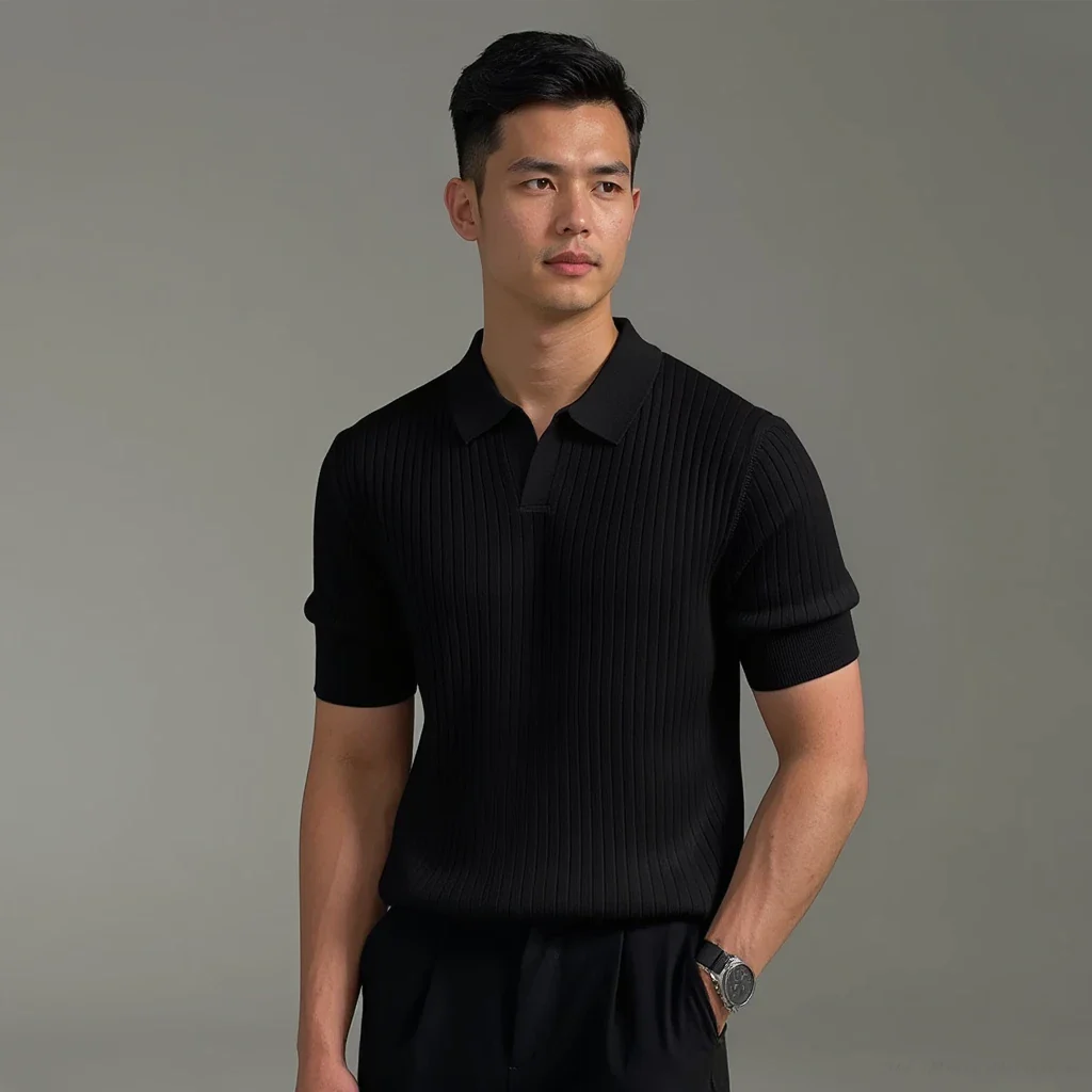 Portofino Silk Mesh T-Shirt - Image 6