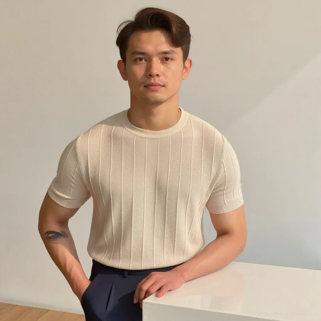 Ribbed T-Shirt - Image 3