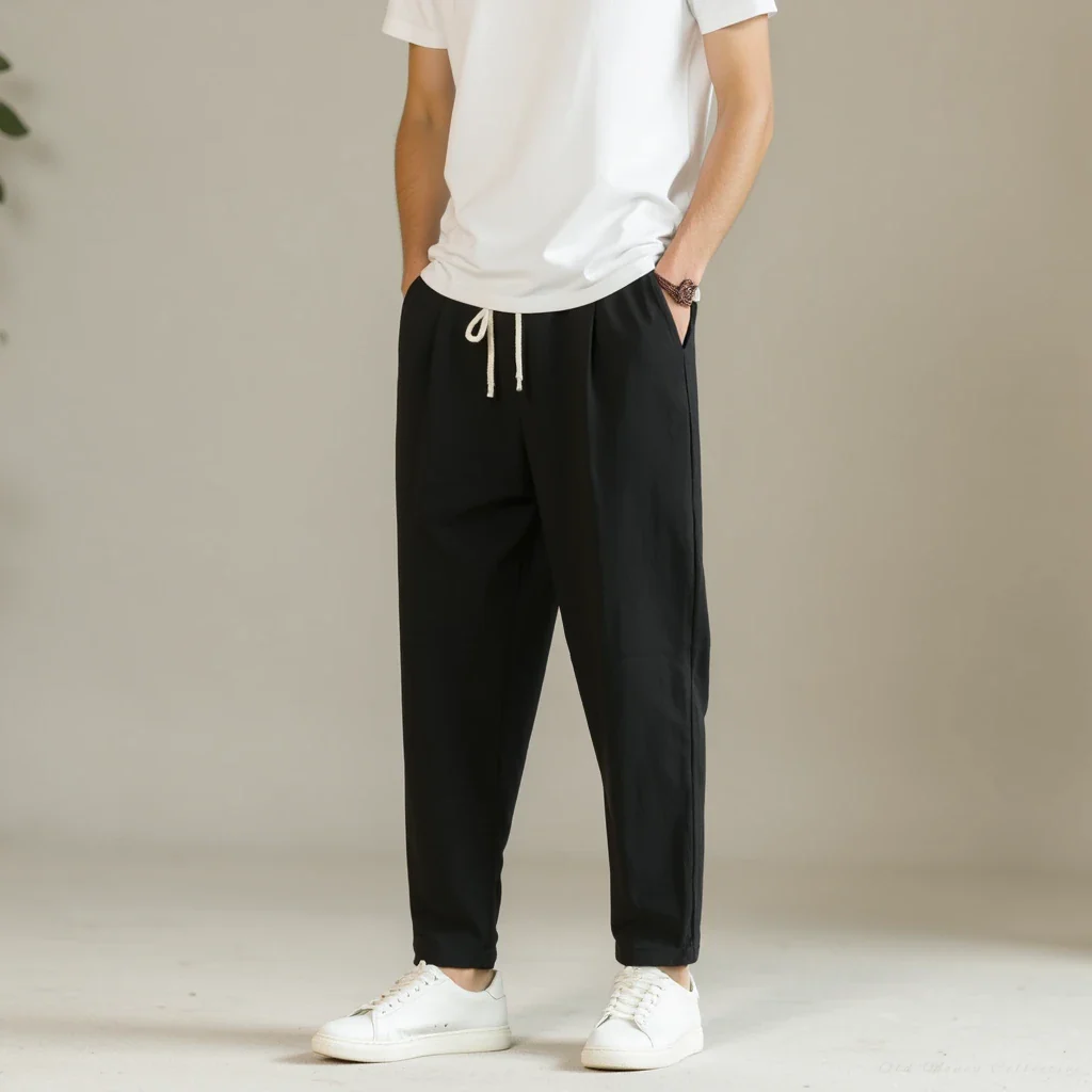 Santorini Linen-Cotton Pantalon - Image 5