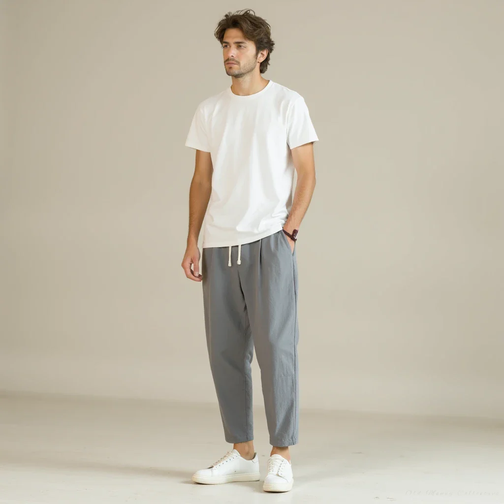Santorini Linen-Cotton Pantalon - Image 6