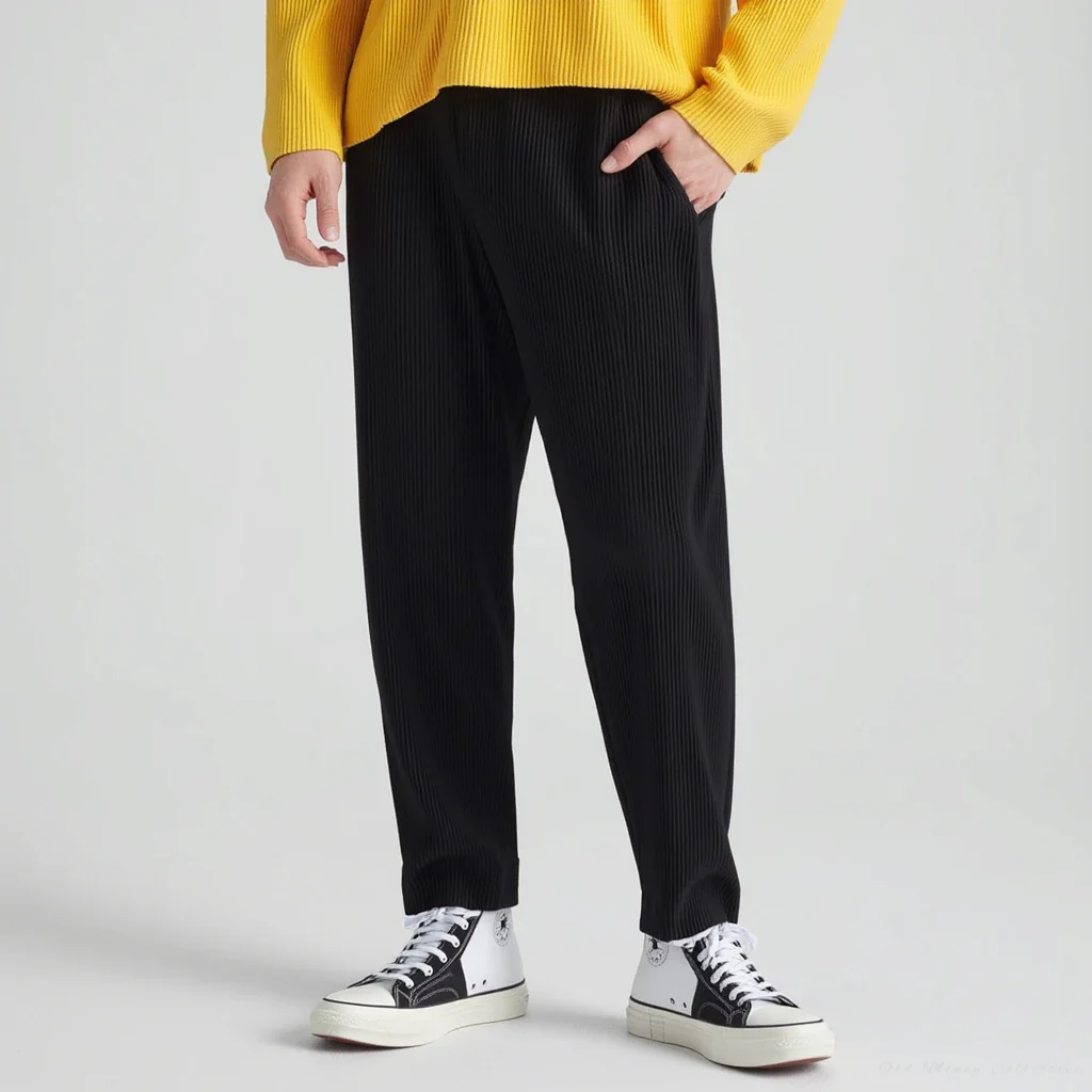 Texture Cotton Pantalon - Image 3