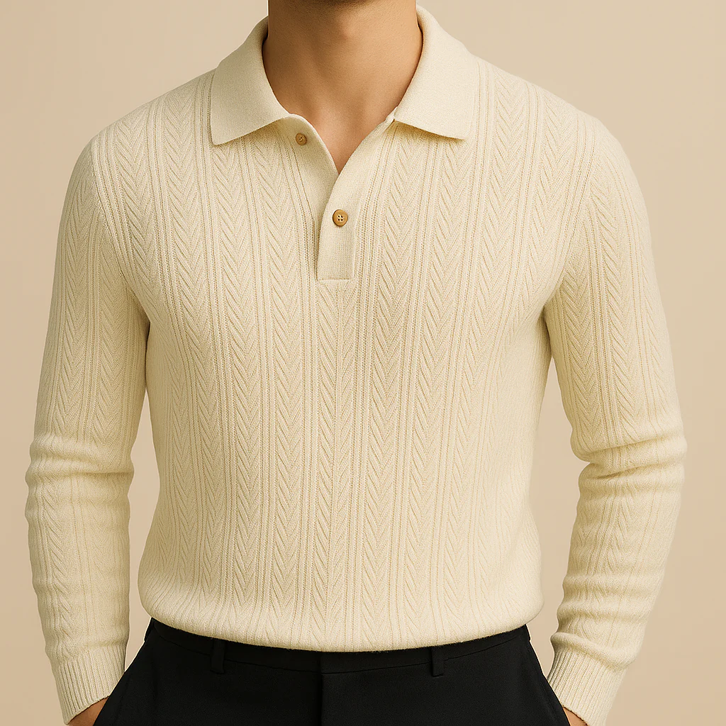 White Structured Regular Fit Shirt