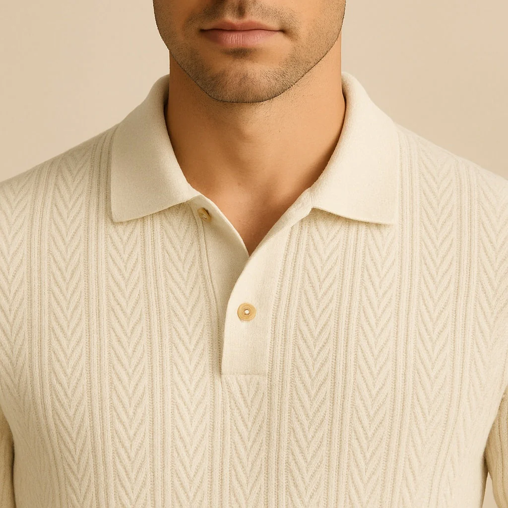 White Structured Regular Fit Shirt - Image 4